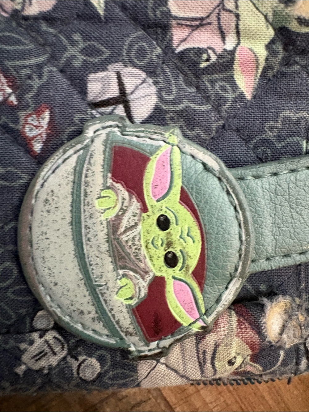 Baby Yoda (Grogu) Mint Green Wallet